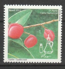 C 3222 Selo Fitoterapia Brasileira 2012 Copaiba