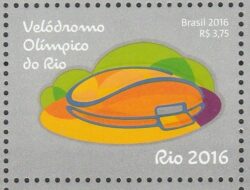 C 3616 Selo Rio 2016 Arenas Olimpicas e Paralimpicas Velodromo Olimpico Bicicleta