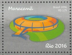 C 3618 Selo Rio 2016 Arenas Olimpicas e Paralimpicas Maracana