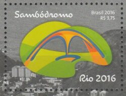 C 3619 Selo Rio 2016 Arenas Olimpicas e Paralimpicas Sambodromo