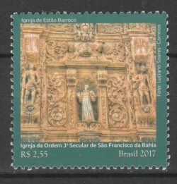 C 3749 Selo Igreja Estilo Barroco Religiao Salvador 2017