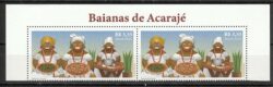 C 4180 Selo Baianas de Acaraje Gastronomia Bahia Mulher 2024 Dupla Vinheta
