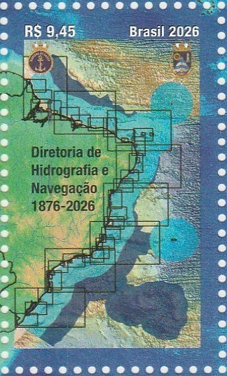 C 4191 Selo Marinha Diretoria de Hidrografia e Navegacao Mapa 2026