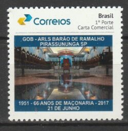 Selo Personalizado Basico Maconaria Barao de Ramalho