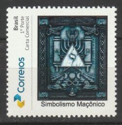 Selo Personalizado Basico Maconaria Triangulo Castical