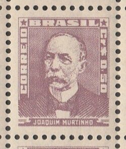 Selo Regular RHM 495a Bisneta Joaquim Murtinho Saude 1954
