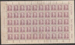 Selo Regular RHM 495a Bisneta Joaquim Murtinho Saude Sem Goma 1954 Folha