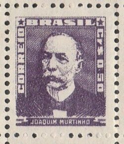 Selo Regular RHM 495c Bisneta Joaquim Murtinho Saude Sem Goma 1956