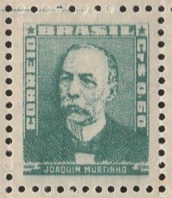 Selo Regular RHM 496 Bisneta Joaquim Murtinho Saude 1954