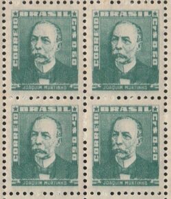 Selo Regular RHM 496 Bisneta Joaquim Murtinho Saude 1954 Quadra