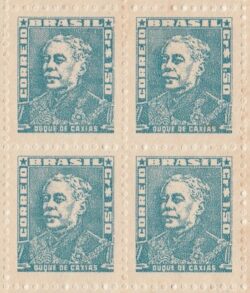 Selo Regular RHM 499a Bisneta Duque de Caxias Militar Sem Goma 1955 Quadra