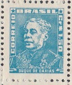 Selo Regular RHM 499b Bisneta Duque de Caxias Militar 1958