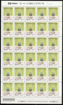 C 2027 Selo Dia Mundial da Agua Mapa 1997 Folha