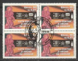 C 2003 Selo Luta Contra o Abuso de Drogas Saude 1996 Quadra CBC DF