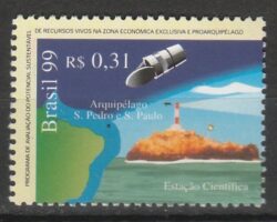C 2182 Selo Revizee e Proarquipelago Farol Satelite Mapa 1999