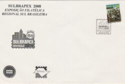 Envelope 2008 Sulbrapex Natal Religiao CBC SP