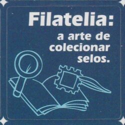 Etiqueta Autoadesiva Filatelia 07 Filatelia Arte Colecionar Selos – Tamanho G