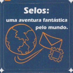 Etiqueta Autoadesiva Filatelia 09 Selos Uma Aventura Fantastica – Tamanho G