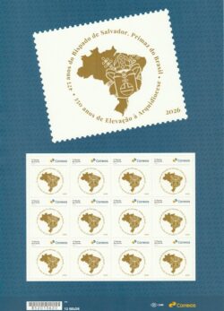 SI 128 Selo Institucional 475 Anos Arquidiocese Salvador Bahia Religiao Mapa 2026 Folha