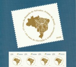 SI 128 Selo Institucional 475 Anos Arquidiocese Salvador Bahia Religiao Mapa 2026 Porta Retrato