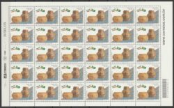 C 2505 Selo Relacoes Diplomaticas Bandeira Ira Arte Tapete Ceramica Brasileira 2002 Folha