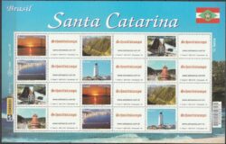 C 2783 Selo Personalizado Santa Catarina 2009 Propaganda Folha