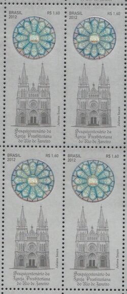 C 3167 Selo Igreja Presbiterana do Rio de Janeiro Religiao 2012 Quadra