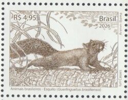 C 4201 Selo Animais Brasileiros 2026 Esquilo jpg