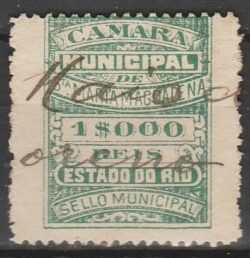 Imposto do Selo Fiscal Camara Municipal Santa Maria Magdalena