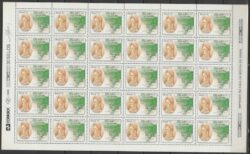 C 1797 Selo Expedicao Longsdorff Meio Ambiente Mapa 1992 Folha
