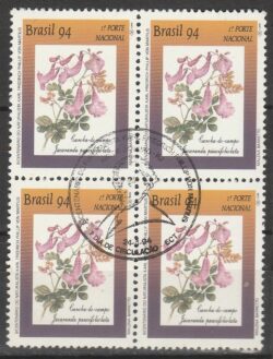 C 1890 Selo Preservacao da Flora Naturalista Karl Friedrich Phillip Von Martius 1994 Quadra CBC RJ
