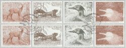 C 4200 Selo Animais Brasileiros Cervo Esquilo Pato Boto 2026 Octilha CBC DF