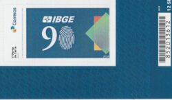 SI 134 Selo Institucional Instituto Brasileiro de Geografia e Estatistica IBGE 2026 Codigo de Barras