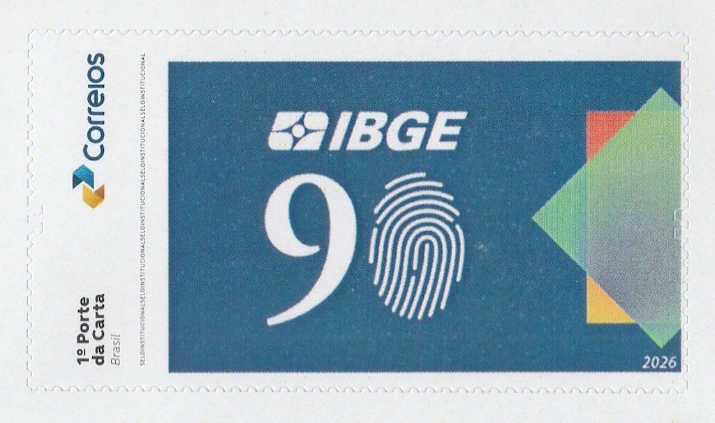 SI 134 Selo Institucional Instituto Brasileiro de Geografia e Estatistica IBGE 2026