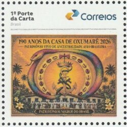 SI 135 Selo Institucional Casa de Oxumare Religiao Matrizes Africanas Cobra 2026
