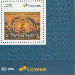 SI 135 Selo Institucional Casa de Oxumare Religiao Matrizes Africanas Cobra 2026 Vinheta Correios