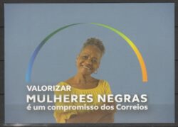 Cartao Postal Azul Mulheres Negras Raizes Africanas 2026