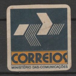 Etiqueta Adesiva dos Correios Anos 1990 1