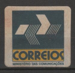 Etiqueta Adesiva dos Correios Anos 1990 2