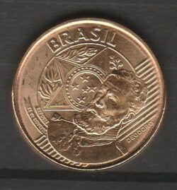 Moeda Brasil 25 Centavos 2022