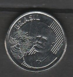 Moeda Brasil 50 Centavos 2024
