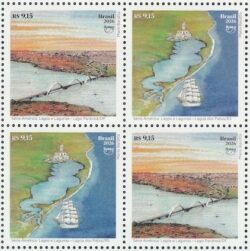 C 4221 Selo Lagos e Lagunas Navio Farol Ponte Brasilia 2026 Quadra 1