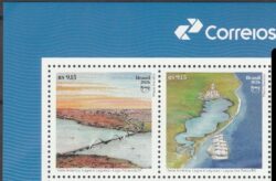 C 4221 Selo Lagos e Lagunas Navio Farol Ponte Brasilia 2026 Vinheta Correios