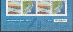 C 4221 Selo Lagos e Lagunas Navio Farol Ponte Brasilia 2026 Vinheta e Codigo de Barras
