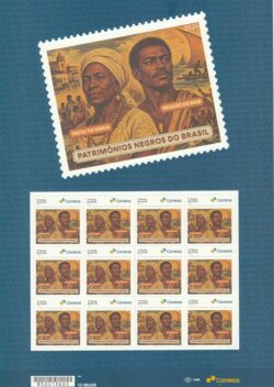 SI 136 Selo Institucional Patrimonios Negros do Brasil Mulher 2026 Folha