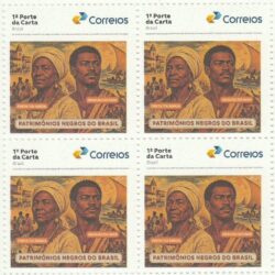 SI 136 Selo Institucional Patrimonios Negros do Brasil Mulher 2026 Quadra