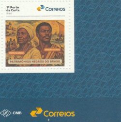 SI 136 Selo Institucional Patrimonios Negros do Brasil Mulher 2026 Quadra