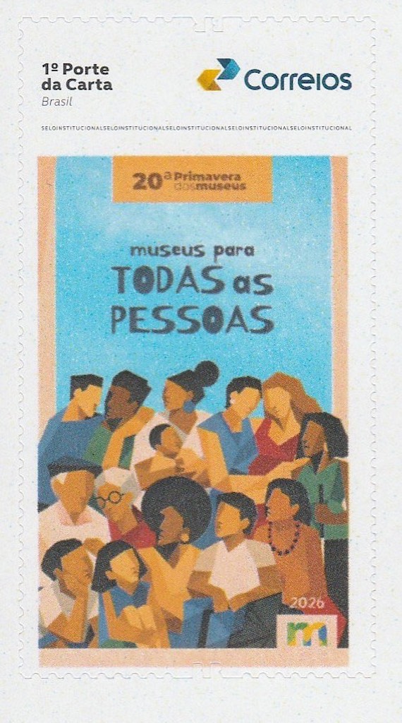 SI 137 Selo Institucional Primavera dos Museus 2026