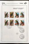 Edital 1980 22 Fauna Psitacideos Papagaio Lubrapex Ave Com 4 Selo CPD SP 2